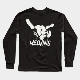 melvins horn sign Long Sleeve T-Shirt